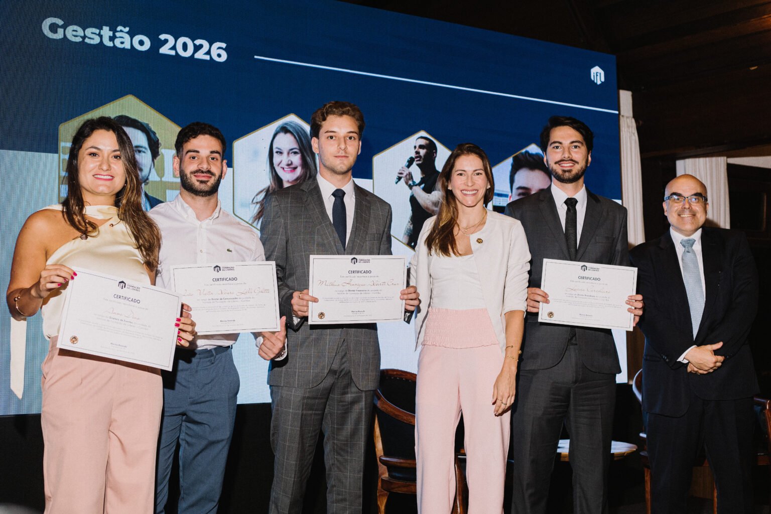 Nova diretoria do IFL Curitiba toma posse em evento no Clube Graciosa com palestra sobre liberdade de expressão