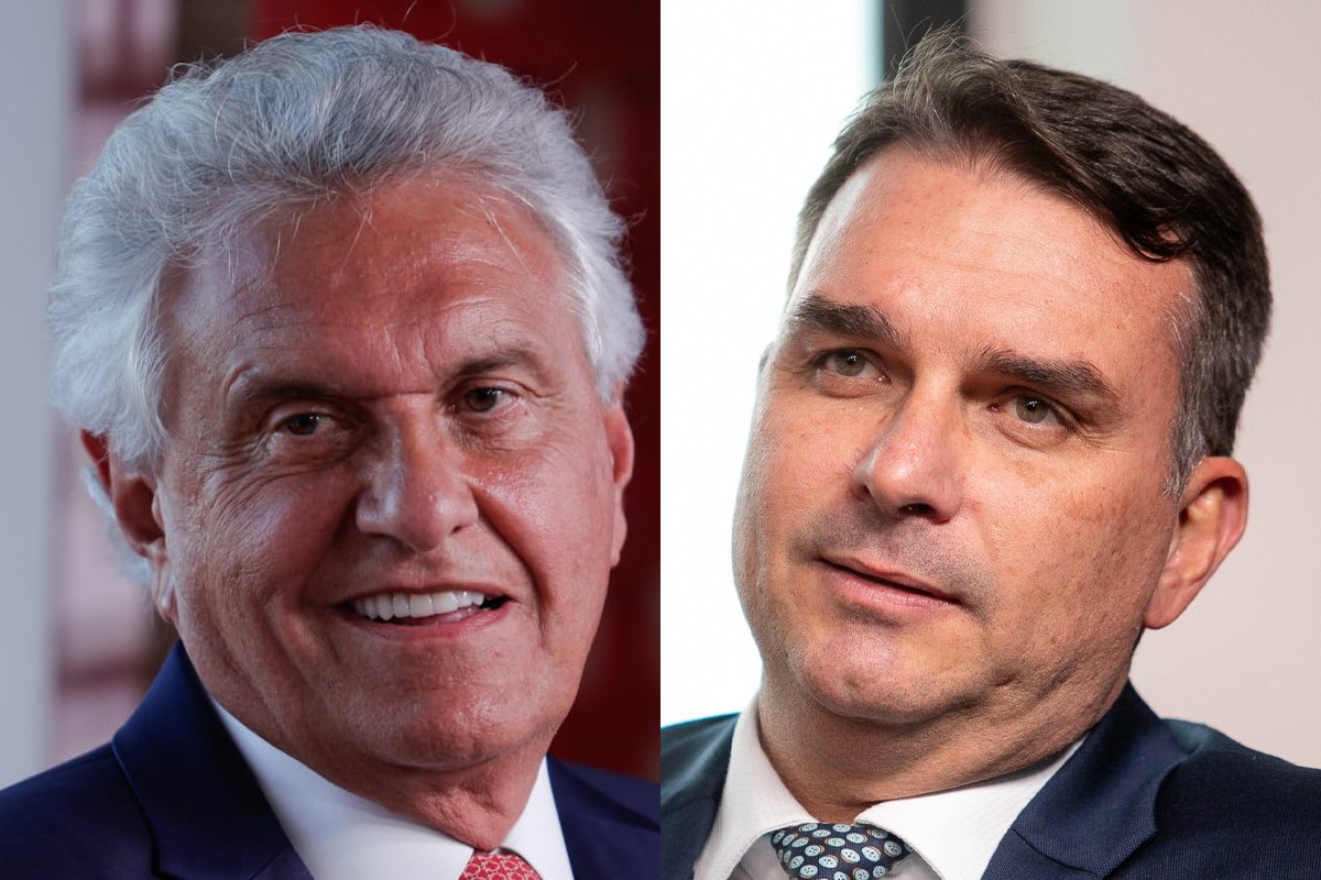 Ronaldo Caiado critica ausência de propostas na sabatina de Flávio Bolsonaro