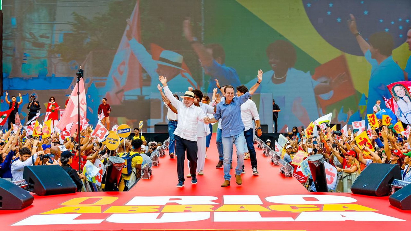 Psol é impedido de participar de ato de Lula e Paes no Rio de Janeiro