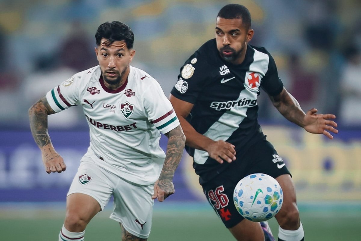 Empate sem gols marca duelo entre Vasco e Fluminense na Copa do Brasil