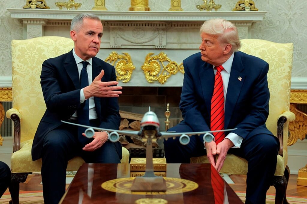 Mark Carney critica postura dos EUA em meio a tensões comerciais
