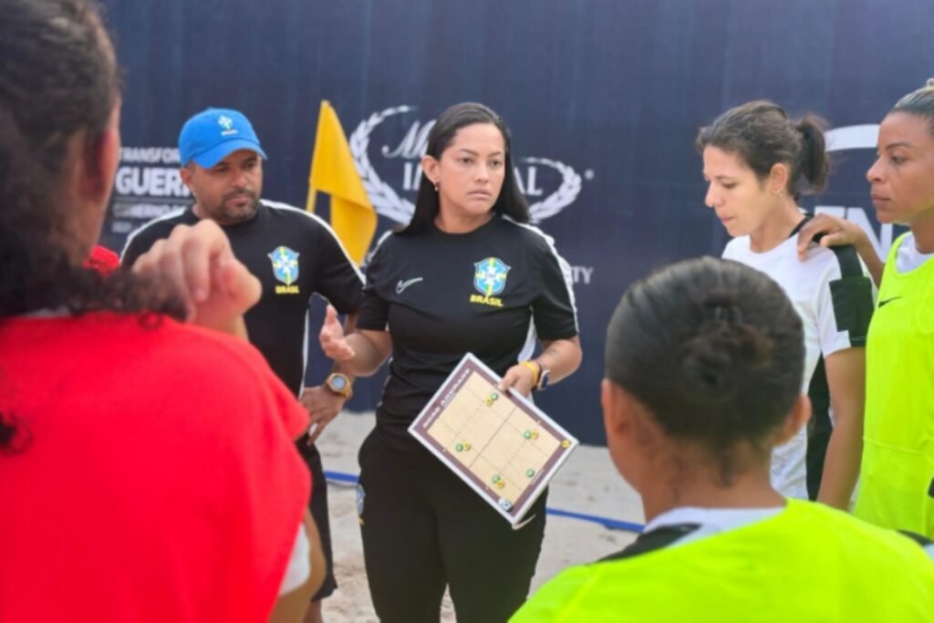 Rose Andrade destaca importância da base no Beach Soccer durante Supercopa do Brasil