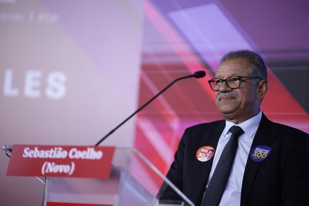 Sebastião Coelho critica ausências de candidatas e elogia Erika Kokay durante debate